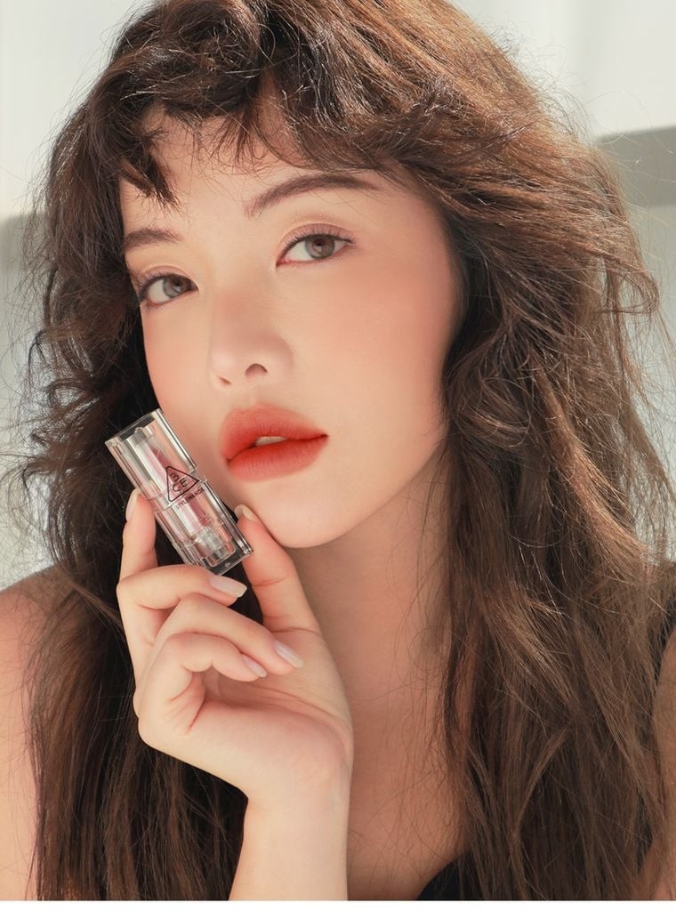 Son thỏi 3CE mẫu mới vỏ trong suốt-hàn