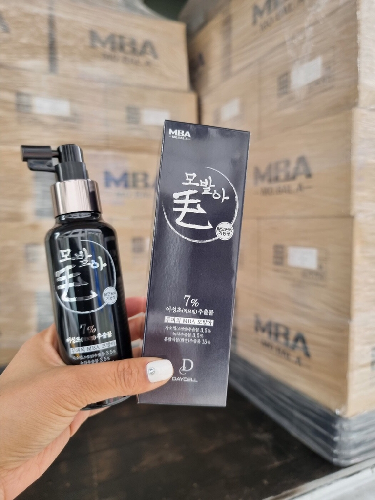 TINH CHẤT NƯỚC XỊT MỌC TÓC NGĂN NGỪA RỤNG TÓC HÓI ĐẦU MBA-hàn