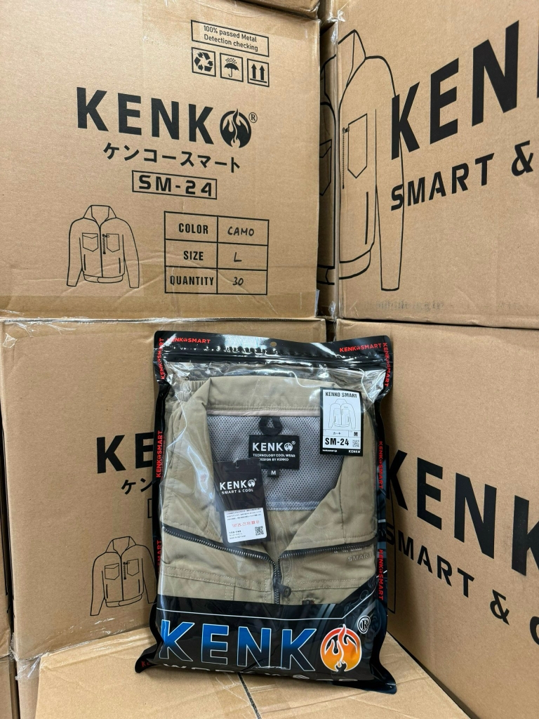 ÁO ĐIỀU HOÀ KENKO ALPHA X5 19V MÀU XANH RÊU 2024