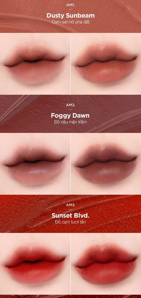 Son Kem Merzy Academia Mellow Tint-hàn