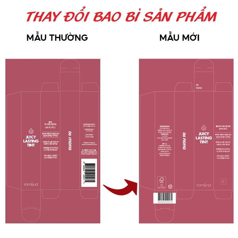 Son Romand Juicy Lasting Tint-hàn