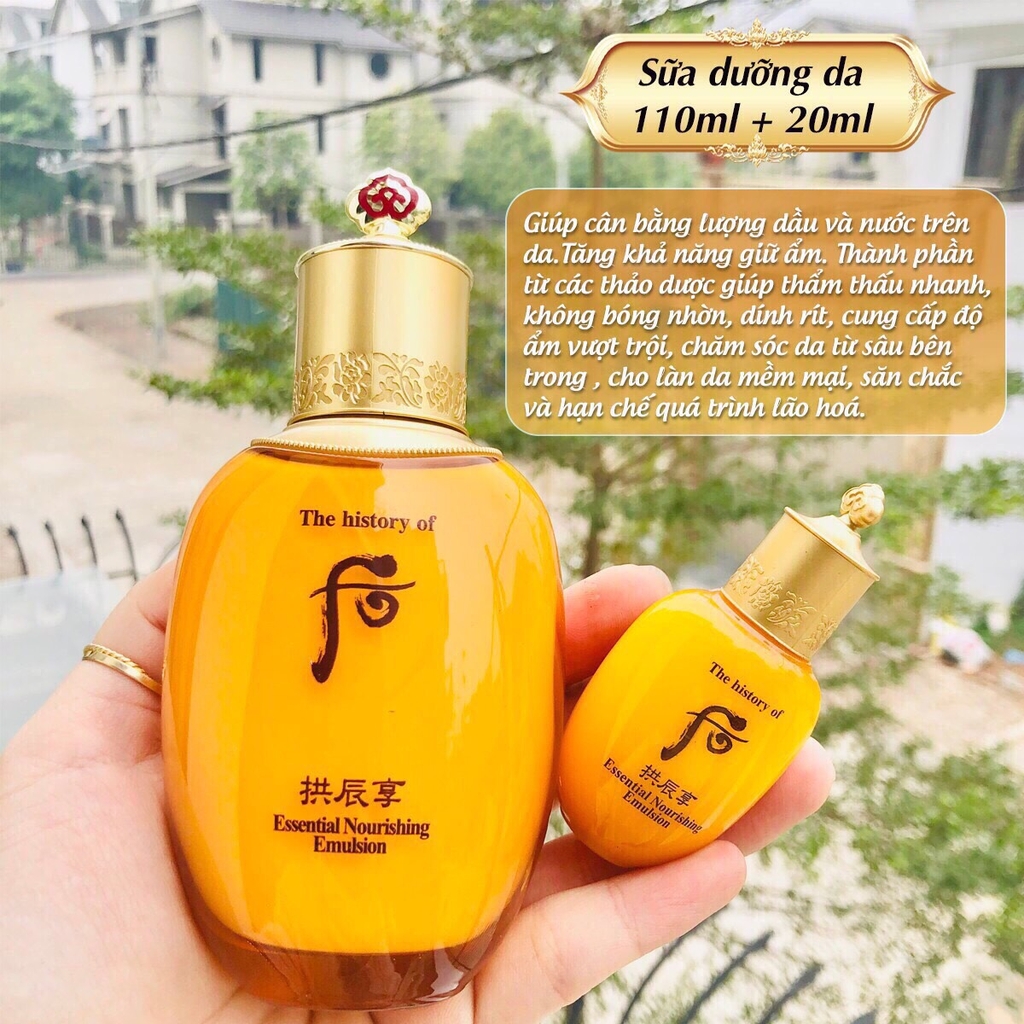 SET DƯỠNG WHOO VÀNG -hàn