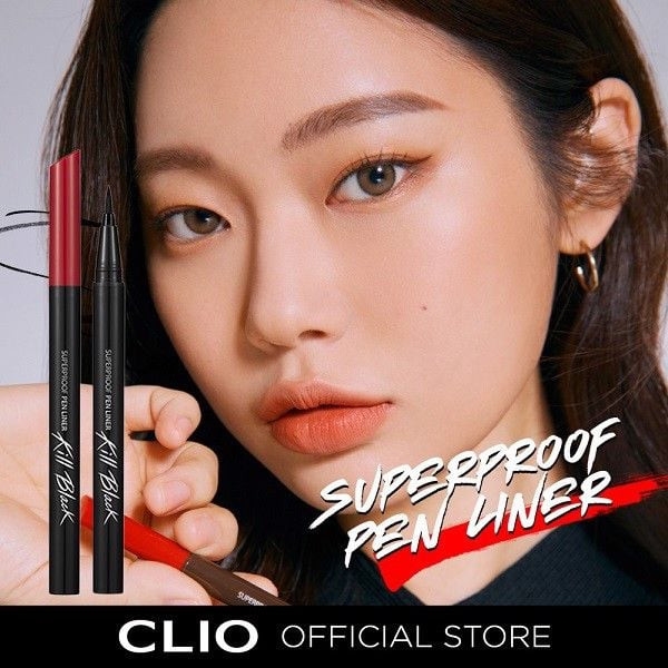 kẻ mắt clio -màu đỏ-HÀN