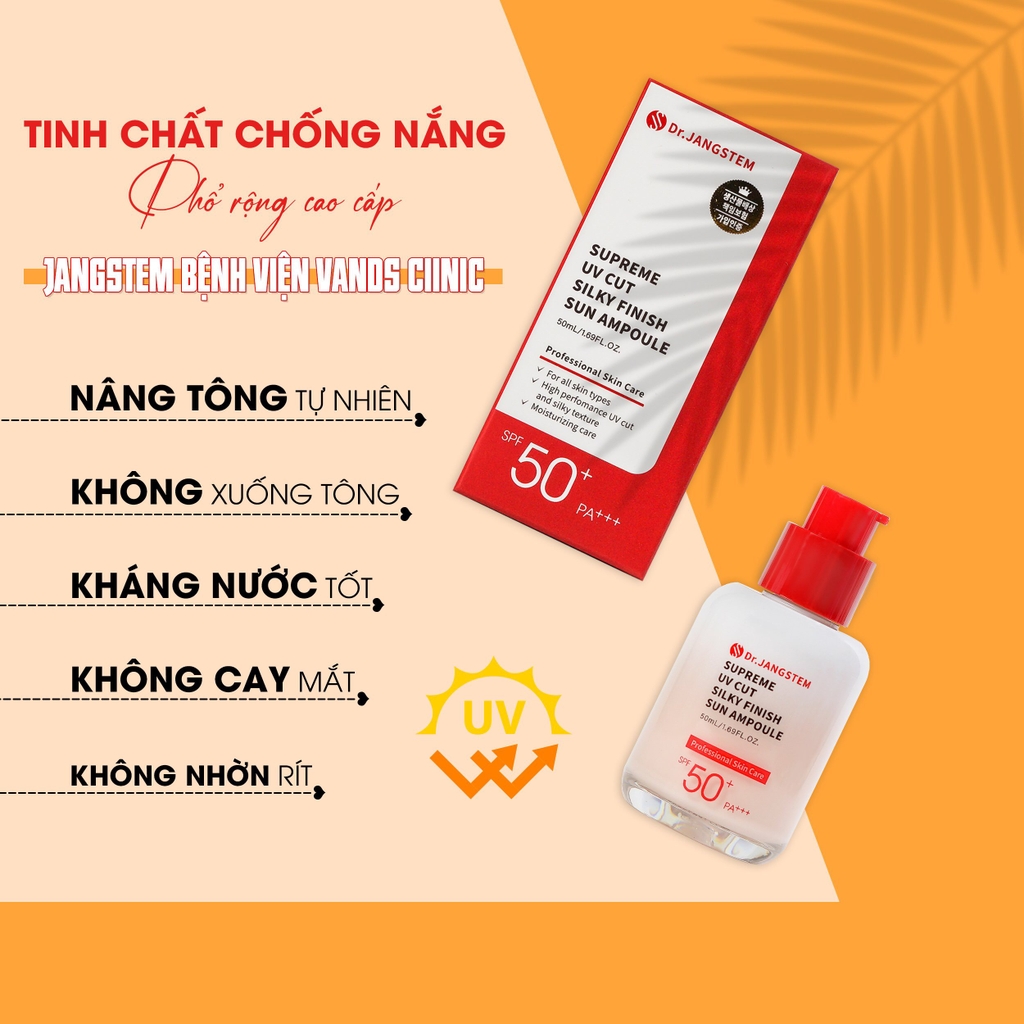 Tinh chất chống nắng phổ rộng dành cho da dầu mụn Dr-hàn