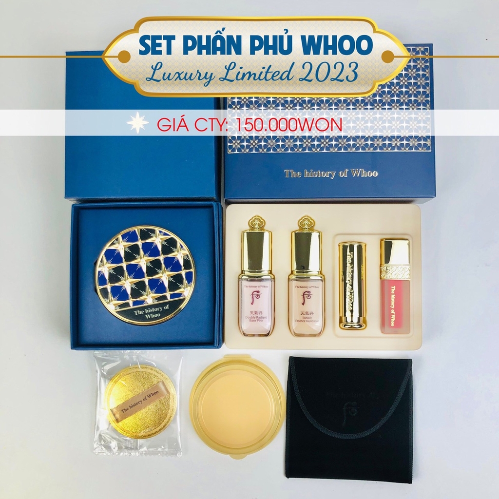 Set Phấn Phủ Whoo Luxury Limited Giới Hạn Siêu Sang Chưa Có Đánh Giá 0 Đã Bán-hàn