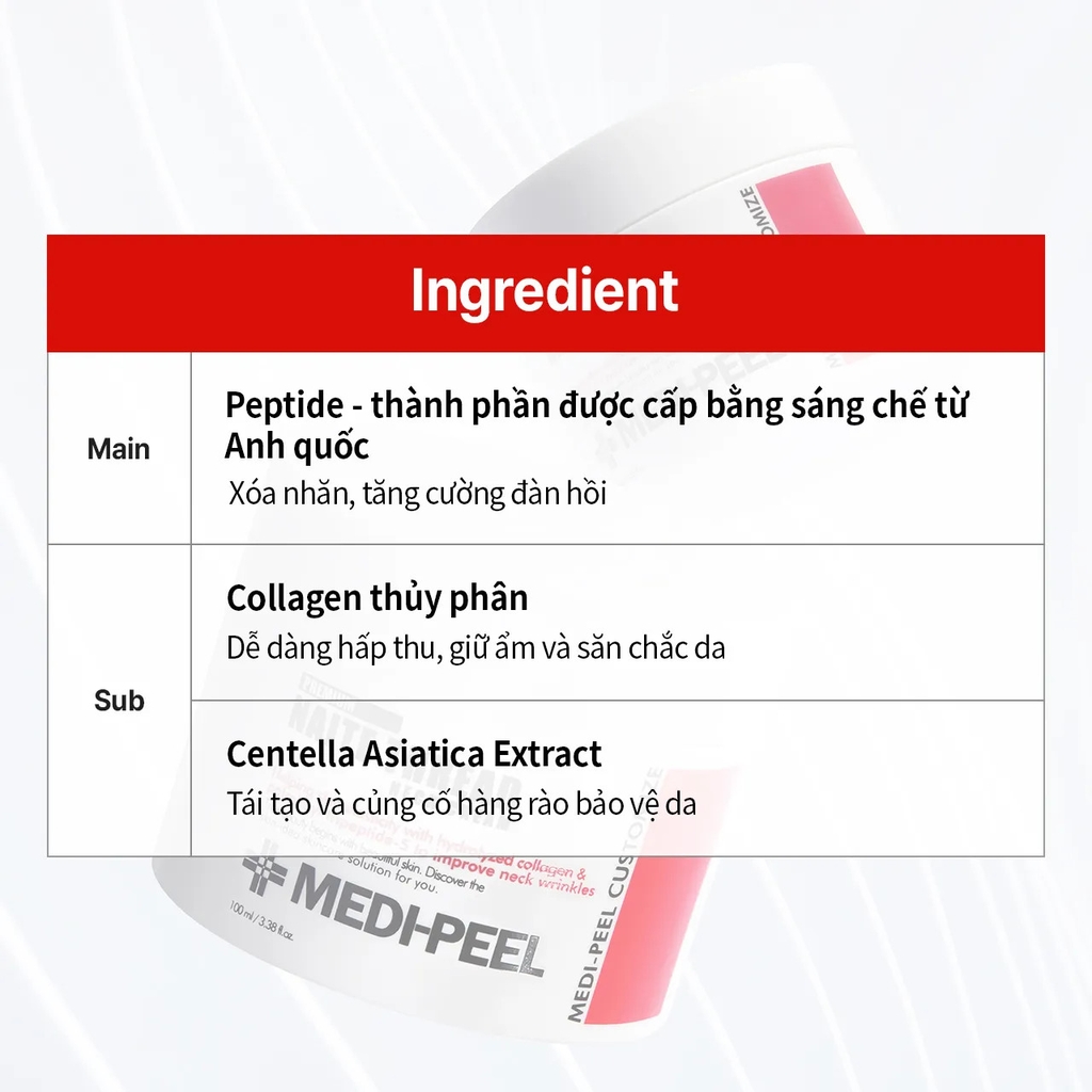Kem Dưỡng Chống Lão Hóa Vùng Cổ Medi-Pee-hàn