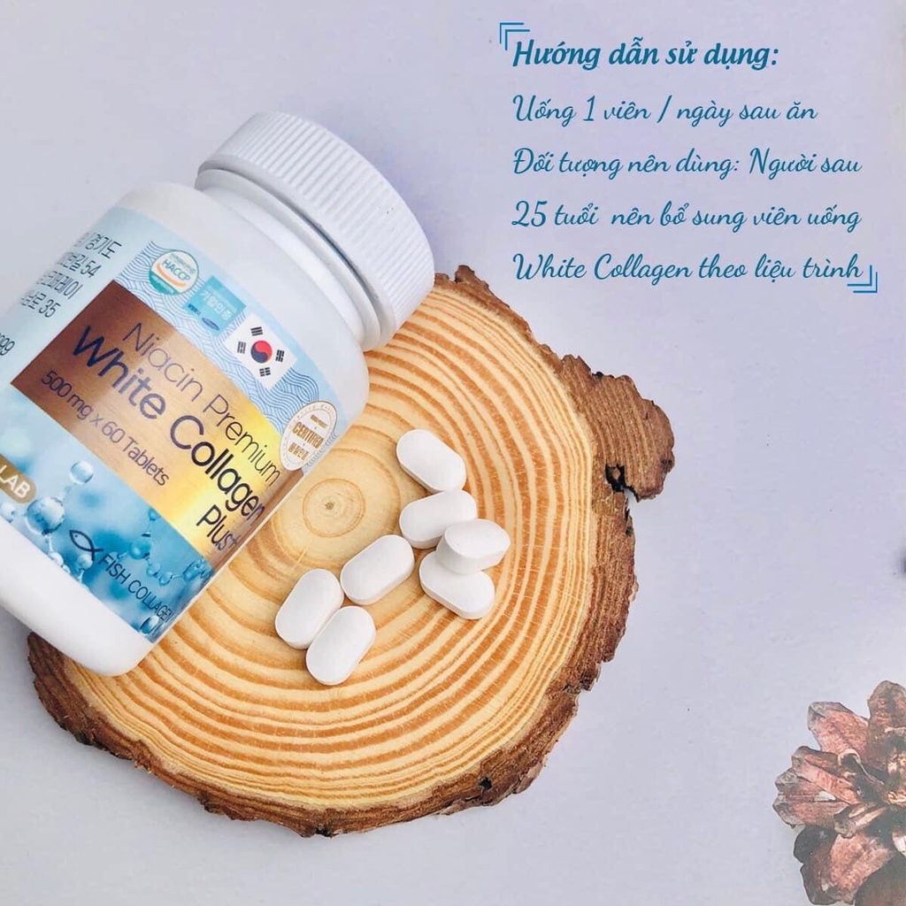 Viên uống Trắng Da Collagen Kn.Lab 60 viên (100ea)-hàn