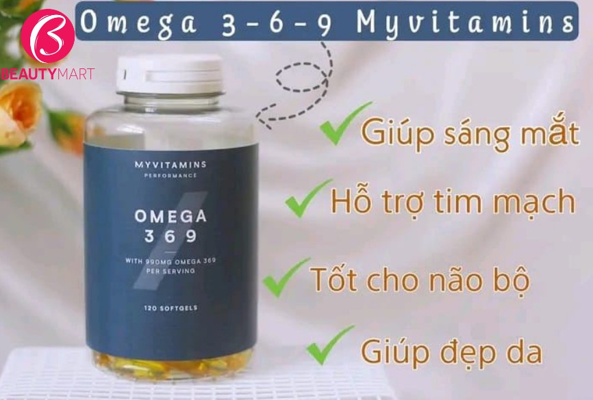 Viên uống Omega 369 Myvitamins- pháp