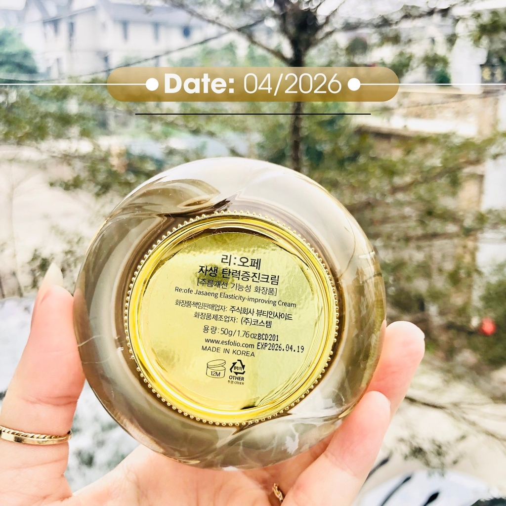 Set Dưỡng Trắng Da Và Chống Nhăn Cao Cấp Hoàng Cung Re:ofe Jasaeng Elasticity-improving Cream Hàn Quốc