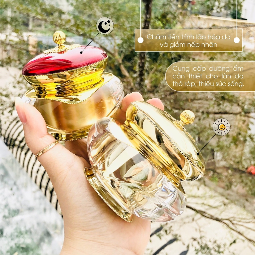 Set Dưỡng Trắng Da Và Chống Nhăn Cao Cấp Hoàng Cung Re:ofe Jasaeng Elasticity-improving Cream Hàn Quốc