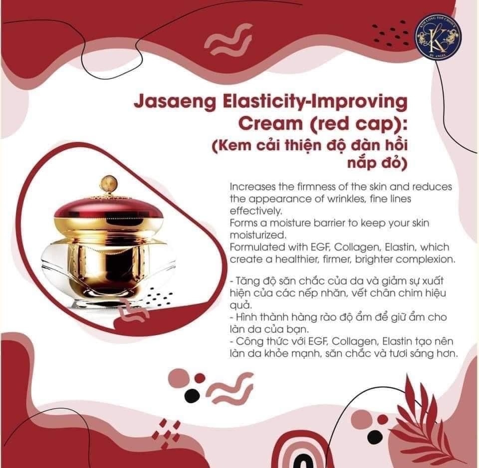 Set Dưỡng Trắng Da Và Chống Nhăn Cao Cấp Hoàng Cung Re:ofe Jasaeng Elasticity-improving Cream Hàn Quốc