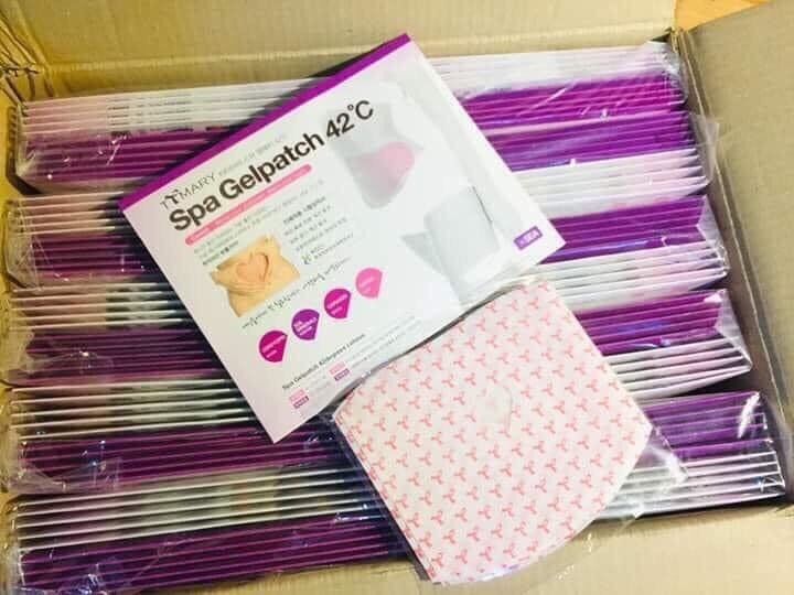 Miếng Dán Tan Mỡ Bụng #Spa_Gelpatch 42°C   1 bịch 5 miếng-hàn
