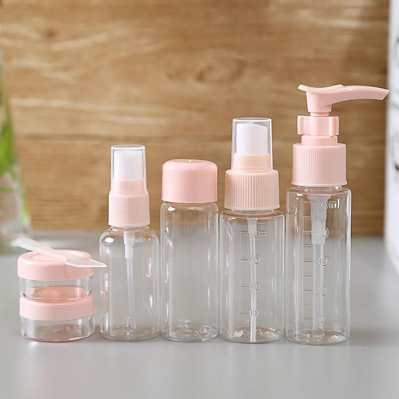 Bộ chiết mỹ phẩm 6 món mini Hàn Quốc