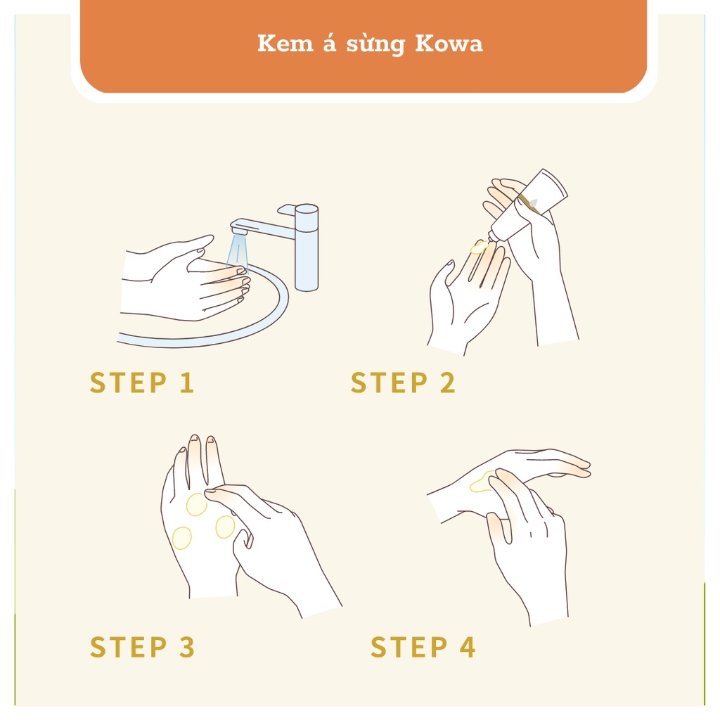 Kem trị á sừng Keratinamin Kowa Cream giảm nứt nẻ, khô ráp Nhật Bản