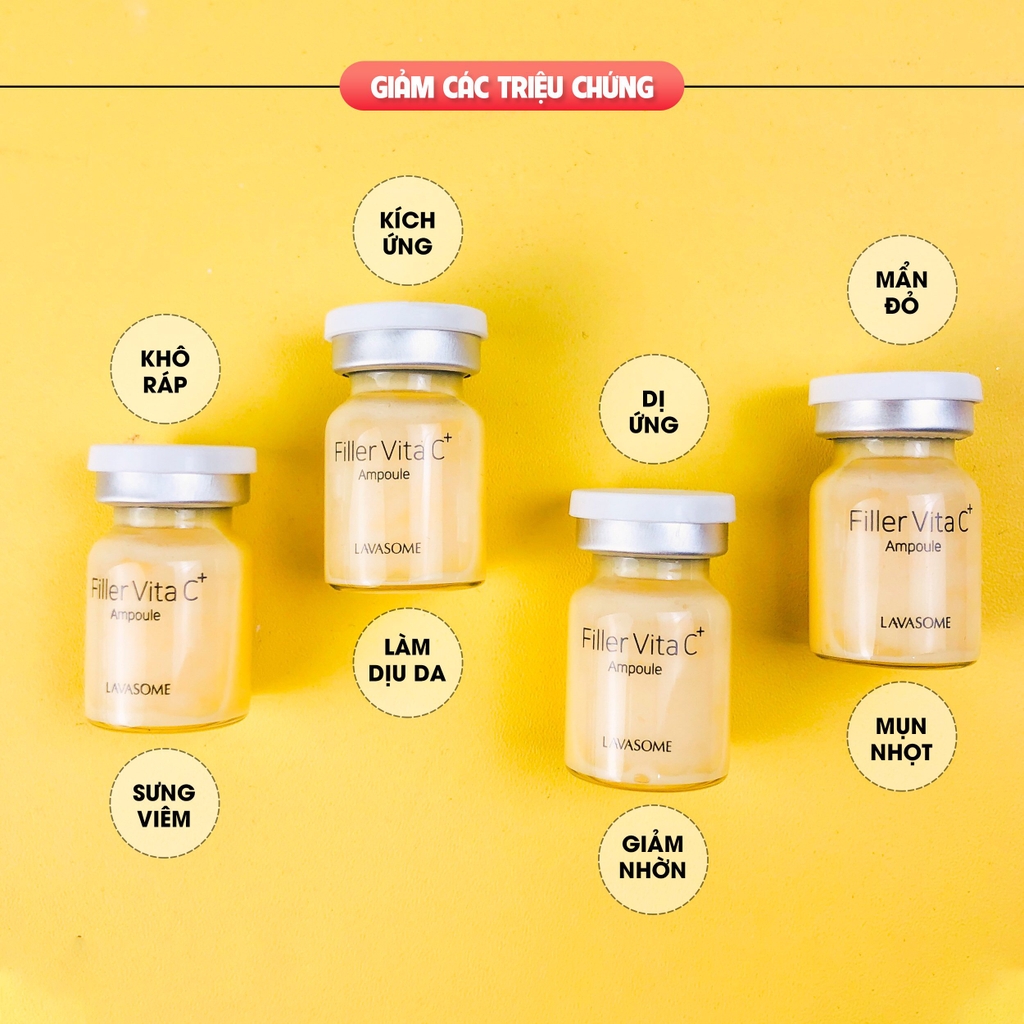 Tinh chất Filler Vitamin C 13.5% LAVASOME  10 ống x 5g  Hàn Quốc