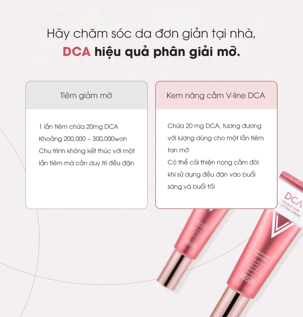 Kem nâng cằm V-line Medilab Derma DCA Double Chin V Lifting Cream 50ml-hàn