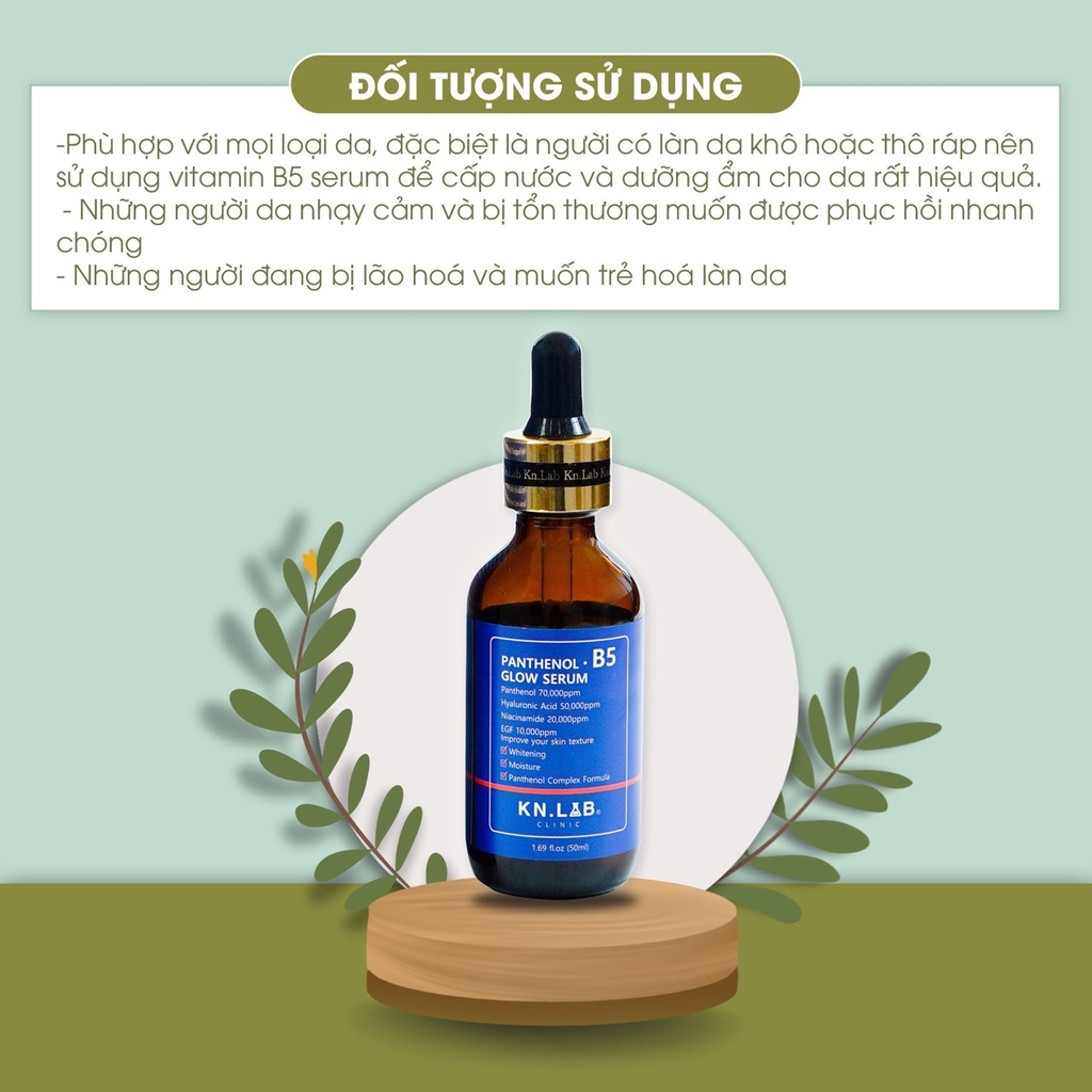 Tinh chất cấp ẩm phục hồi B5 Panthenol 7% 50ml KangnamLab - Kn.Lab-hàn