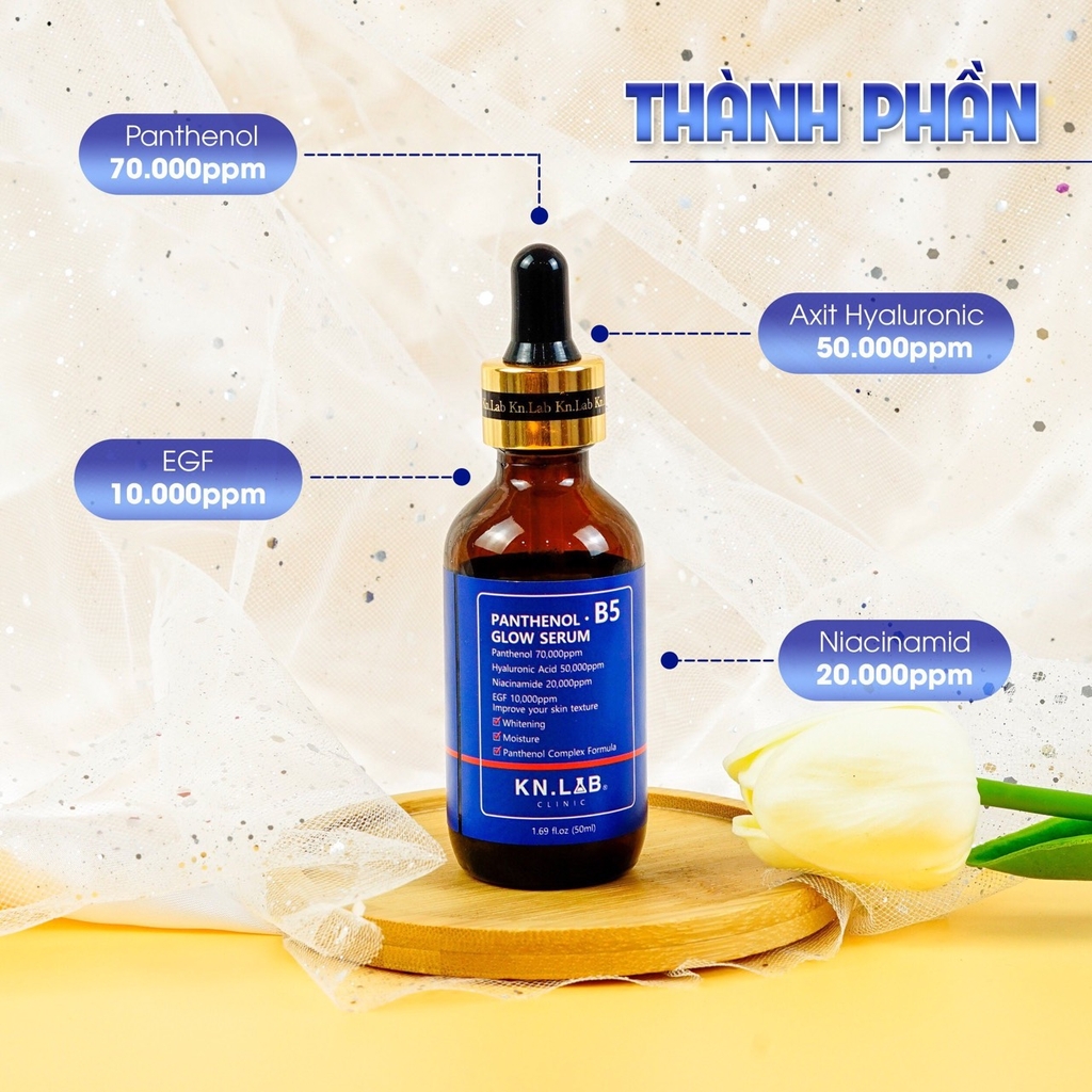 Tinh chất cấp ẩm phục hồi B5 Panthenol 7% 50ml KangnamLab - Kn.Lab-hàn