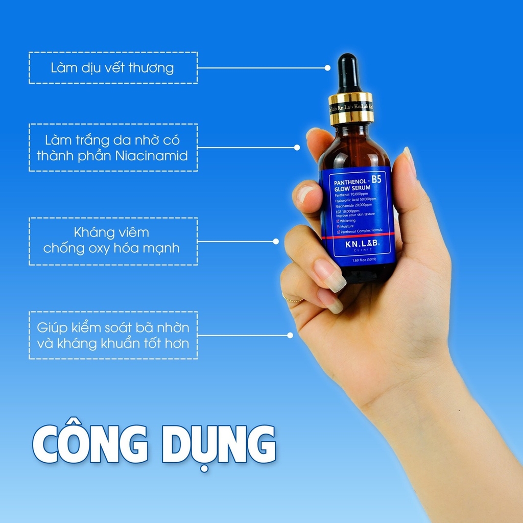 Tinh chất cấp ẩm phục hồi B5 Panthenol 7% 50ml KangnamLab - Kn.Lab-hàn