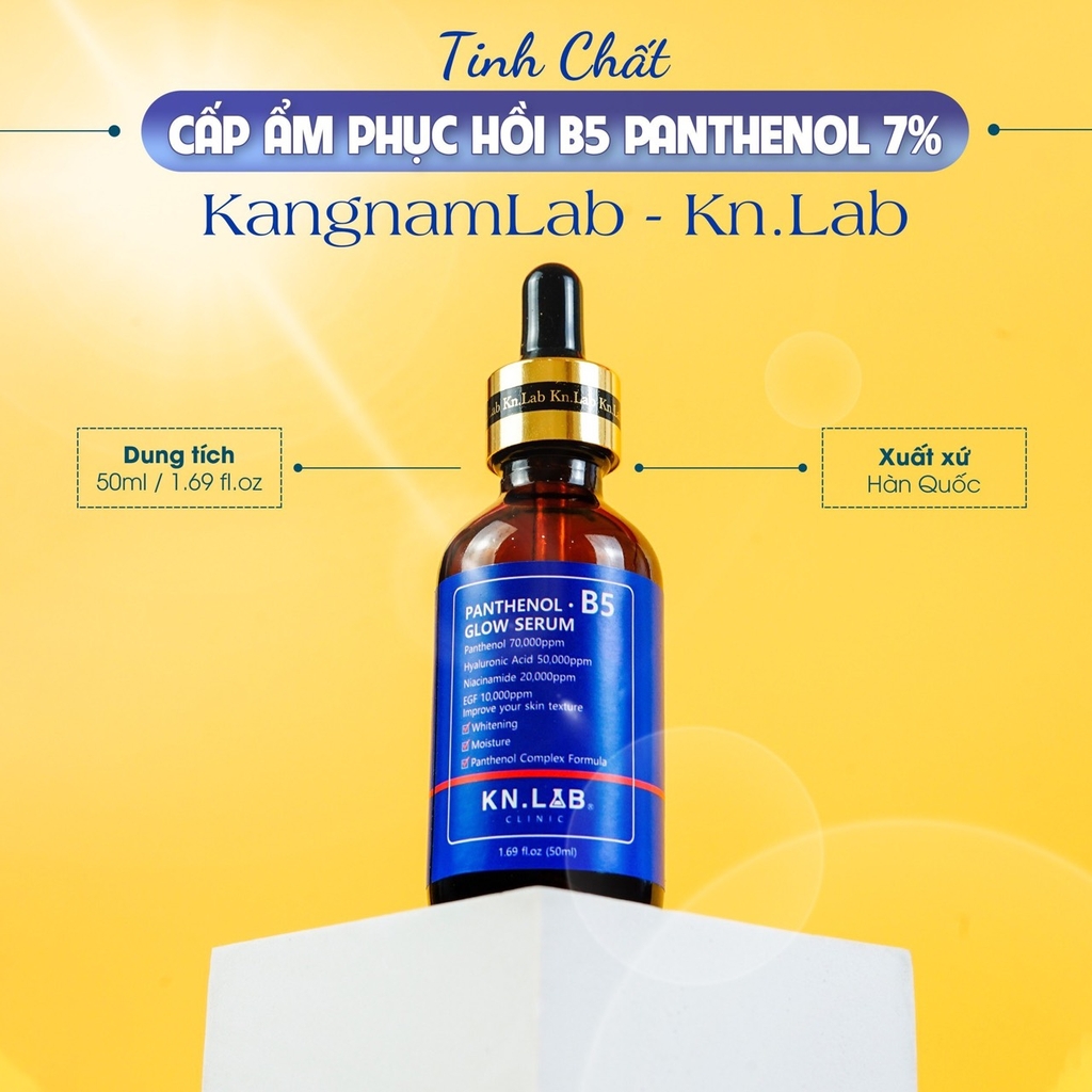 Tinh chất cấp ẩm phục hồi B5 Panthenol 7% 50ml KangnamLab - Kn.Lab-hàn