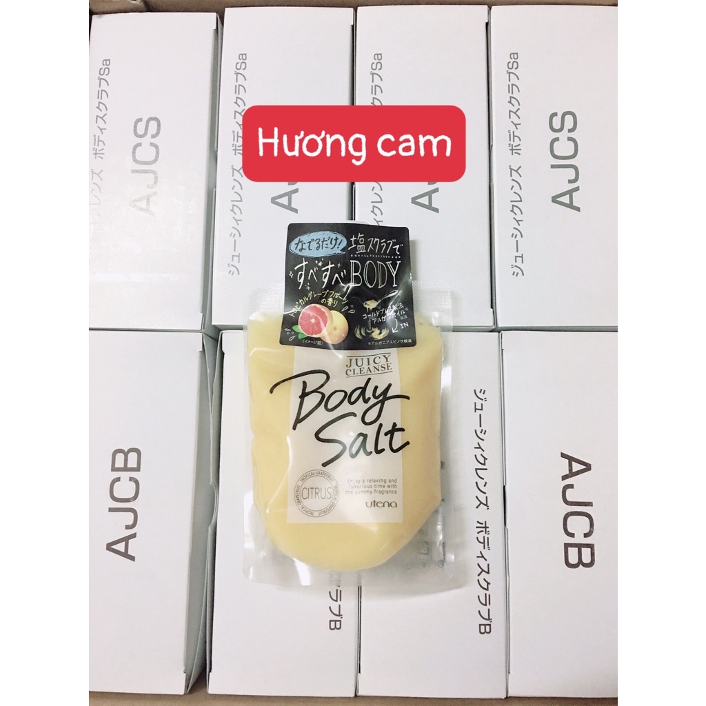 Muối tắm tẩy tế bào chết Juicy Body Salt Nhật