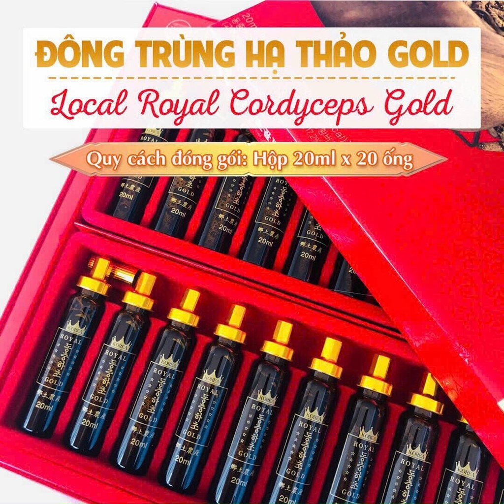 Đông Trùng Hạ Thảo Gold - Local Royal Cordyceps Gold