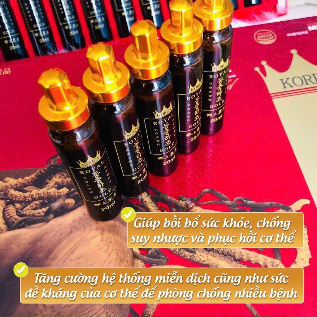 Đông Trùng Hạ Thảo Gold - Local Royal Cordyceps Gold