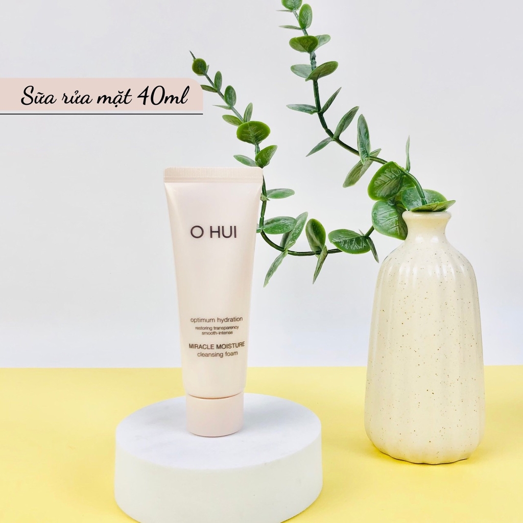 SET KEM DƯỠNG OHUI MIRACLE TRẮNG HỒNG DA-hàn