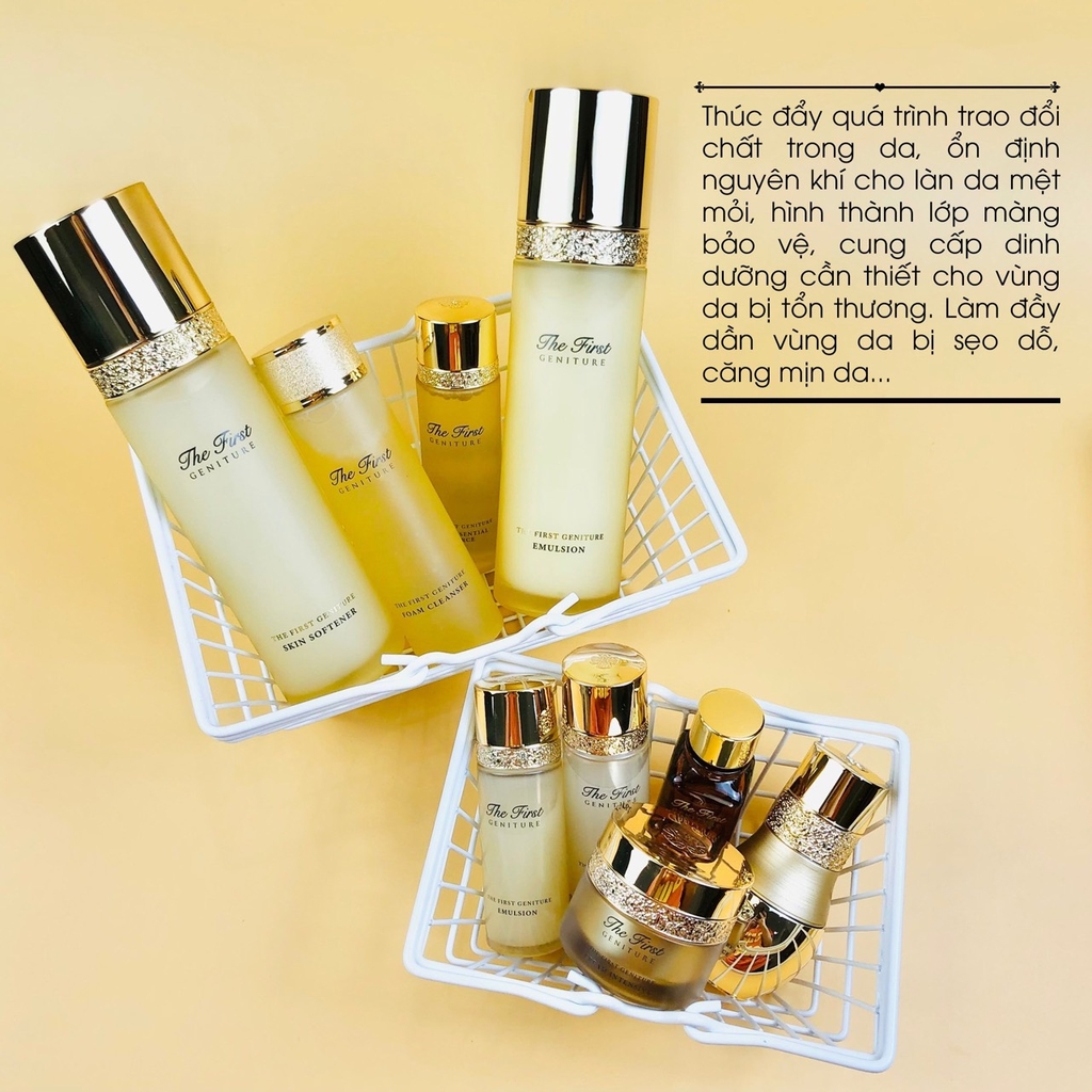 SET DƯỠNG OHUI THE FIRST TÁI SINH DA-mẫu mới