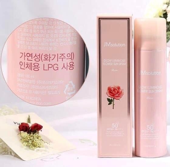 XỊT CHỐNG NẮNG JM SOLUTION SPF 50 PA-hàn