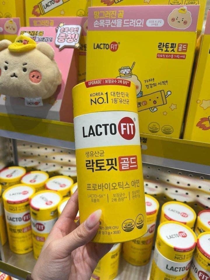 Men vi sinh Hàn Quốc dành cho gia đình LACTO-FIT GOLD