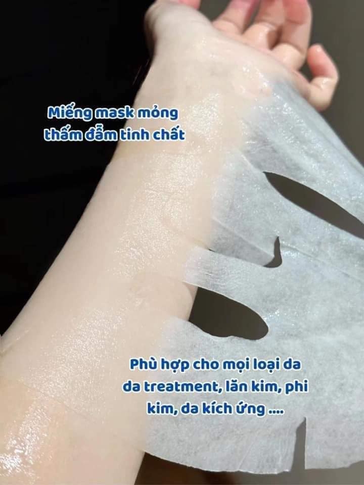 Mặt nạ cấp ẩm, dưỡng trắng, phục hồi da Sena Demar Sodium DNA B5 -HÀN-bịch 10 miếng