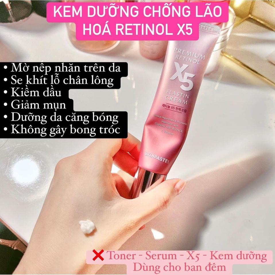 KEM DƯỠNG PREMIUM RETINOL X5-hàn