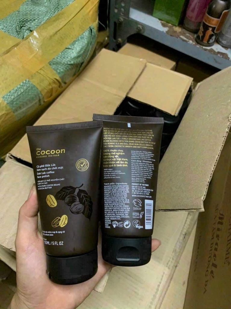 Tẩy Da Chết Toàn Thân Cocoon Cà Phê Đắk Lắk 200ml Dak Lak Coffee Body Polish