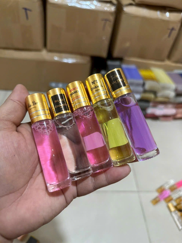 Nước Hoa Chai lọ thủy tinh đựng nước hoa bi lăn 10ml Thỏ Lab