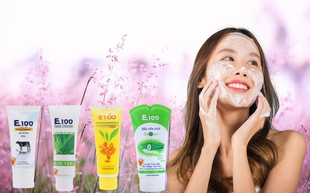 SỮA RỬA MẶT E100