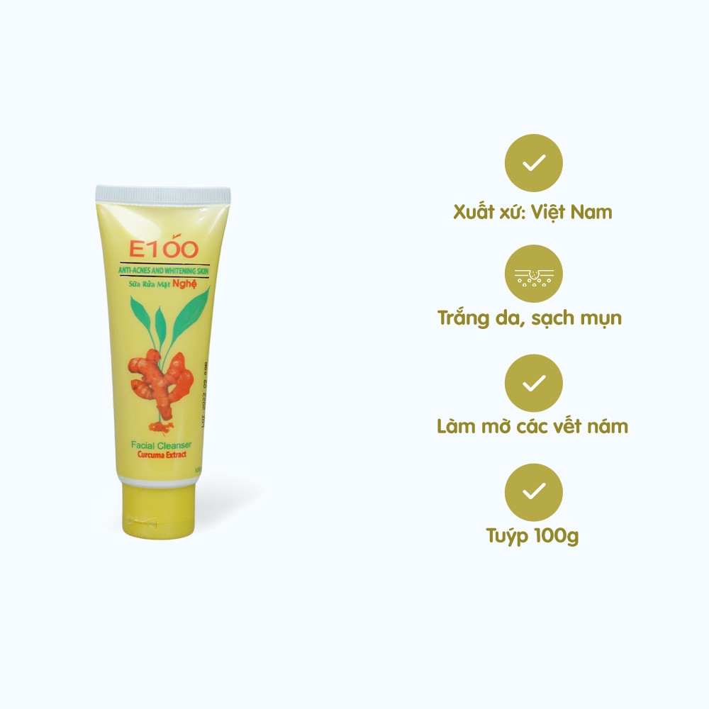 SỮA RỬA MẶT E100