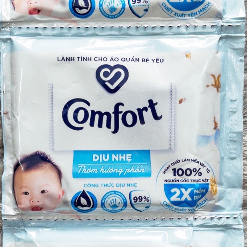 Dây 10 Gói Comfort Nước Xả Vải Nước Hoa Thiên Nhiên Gói 20ml