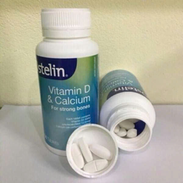 Ostelin D & Calium cho bà bầu-Úc-130 viên