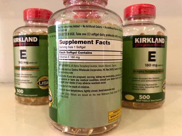 Viên uổng bổ sung Vitamin E 400 IU KirklLAND-500 viên Mỹ