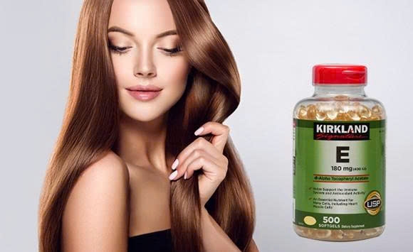 Viên uổng bổ sung Vitamin E 400 IU KirklLAND-500 viên Mỹ