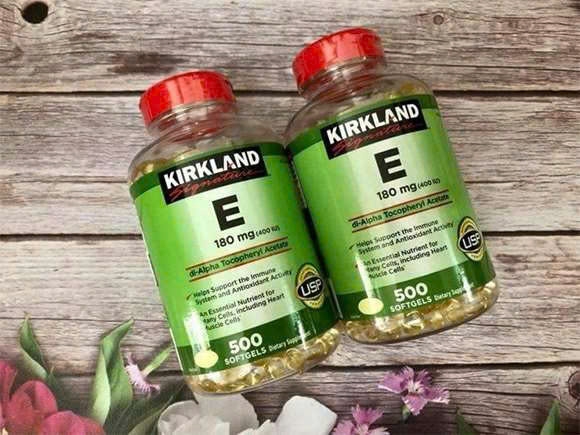 Viên uổng bổ sung Vitamin E 400 IU KirklLAND-500 viên Mỹ