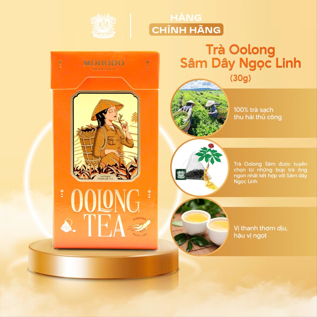 TRÀ OOLONG TÚI LỌC MOHODO