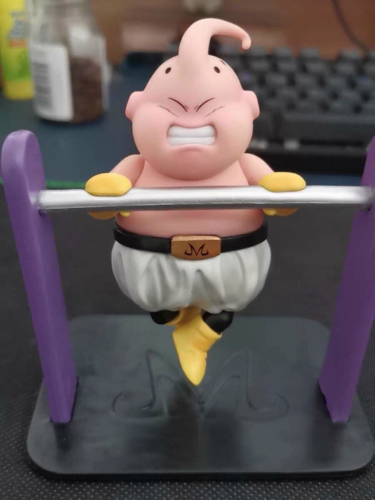 Mô hình Ma Bư mập Majin Buu tập thể hình  Anime Dragon Ball Z