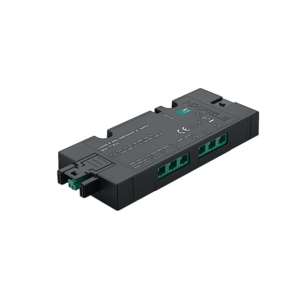 BỘ CHIA 6 LOOX5 CÓ CÔNG TẮC HAFELE 833.77.833 chính hãng