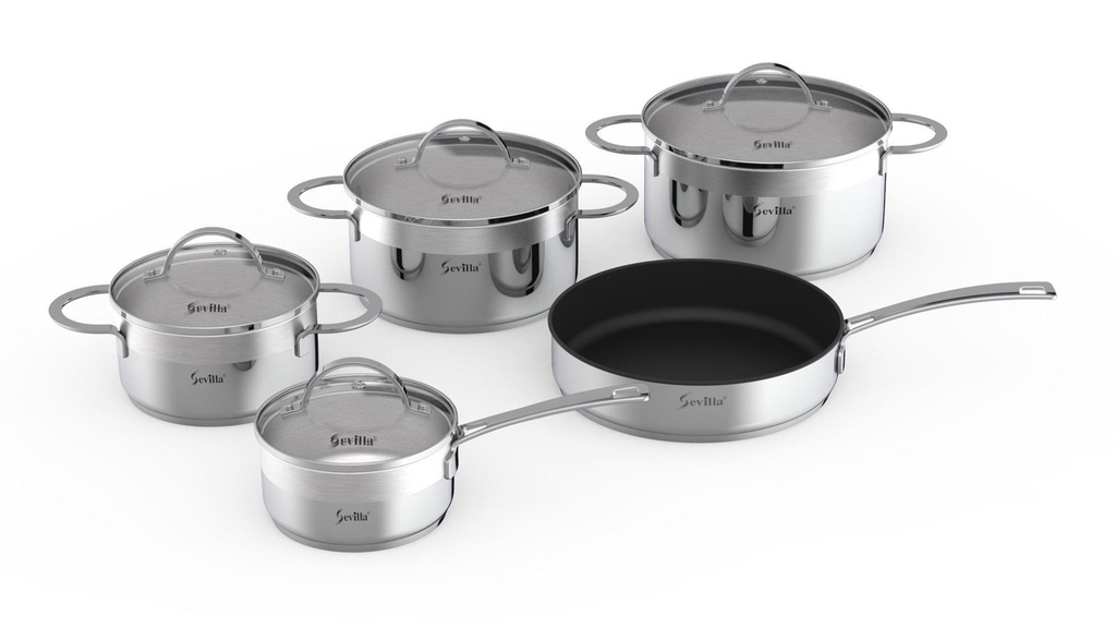 Bộ nồi chảo Sevilla SV-LX05 chính hãng