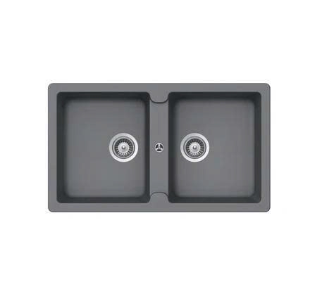 Chậu Granstone Hafele HS19-GEN2S90 Xám 570.36.500 chính hãng