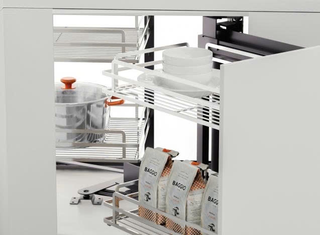 Giá liên hoàn tủ dưới nan Dẹt (mở trái) Canzy CZF-5008-900L chính hãng