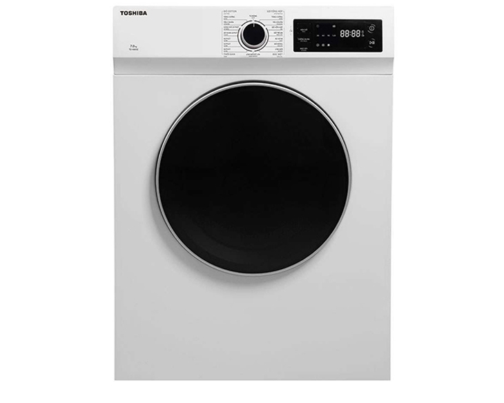 Máy sấy quần áo TOSHIBA 7Kg TD-H80SEV (WK) (Sấy thông hơi)