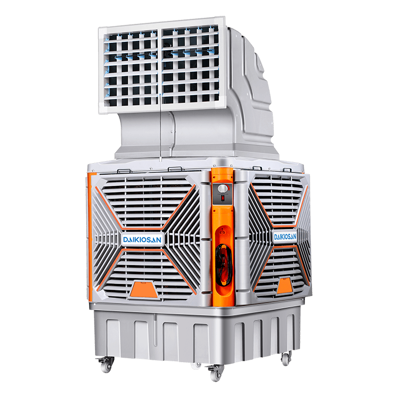 Quạt hơi nước công nghiệp di động Daikiosan DM308 & miệng gió DP301